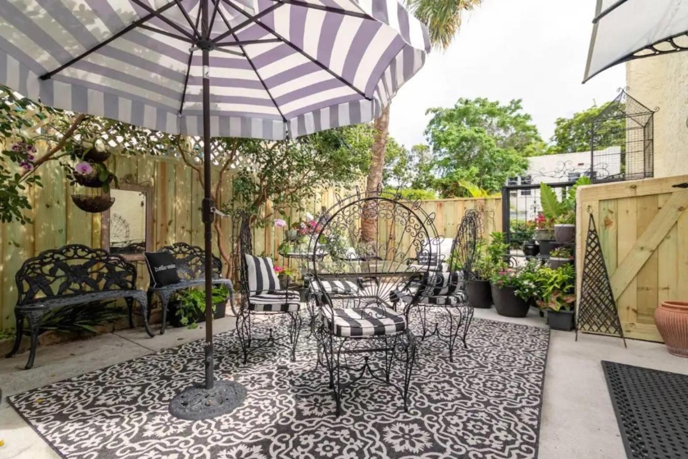 Tropical Designer House In Heart Of Antique Row Wpb Villa West Palm Beach Luaran gambar